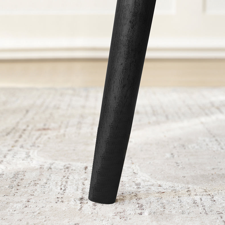 Tavolo da pranzo rettangolare in pietra grigio in stile moderno per cucina