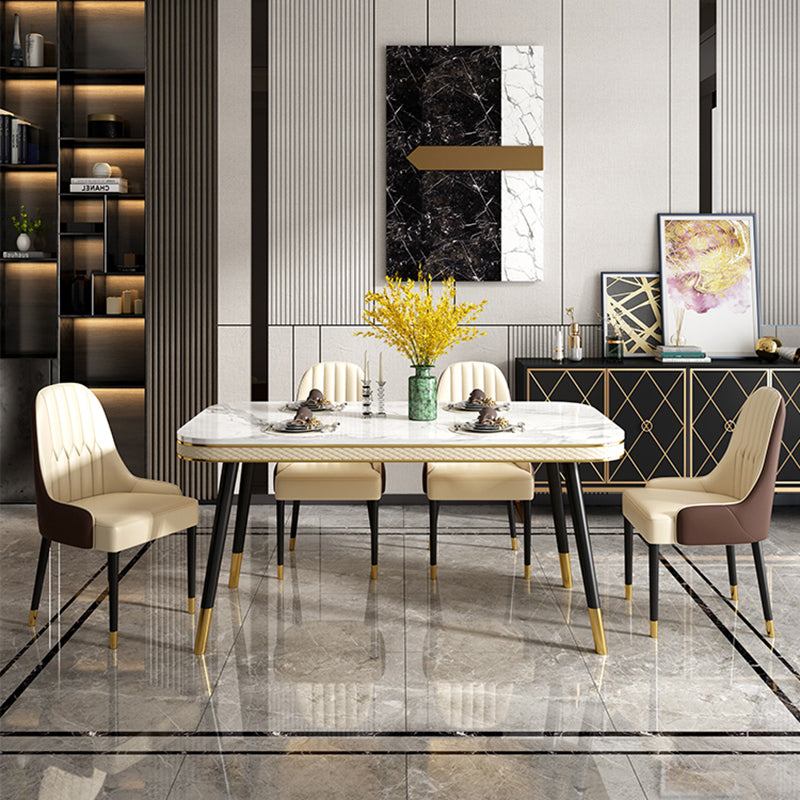 Tavolo da pranzo tradizionale in metallo tradizionale in metallo tradizionale in pietra in pietra