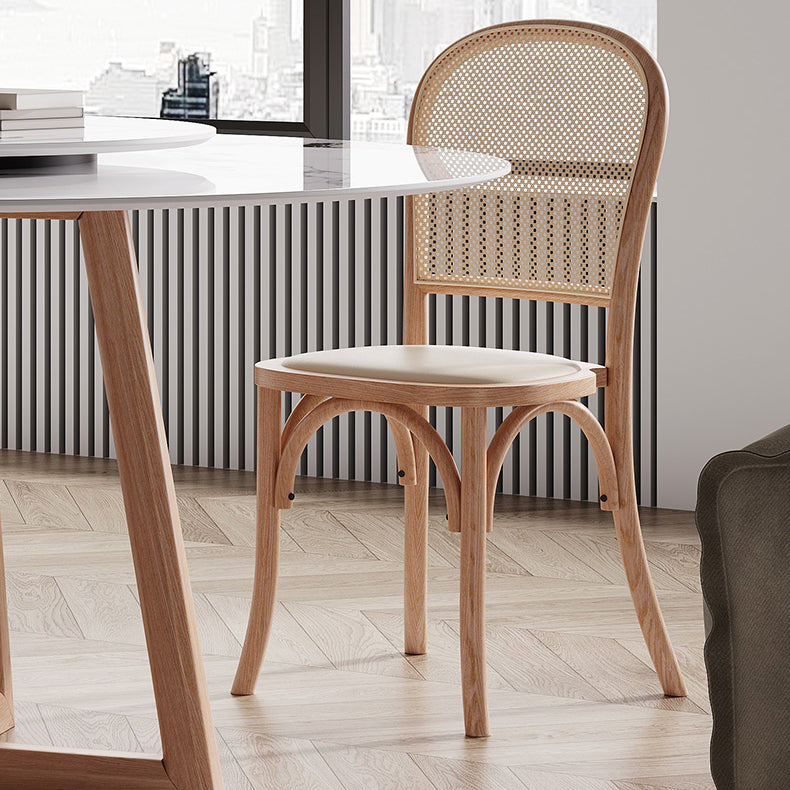 Tavolo da pranzo rotondo tavolo da pranzo top moderno in pietra con base in legno