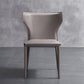 Leather Dining Chair Contemporary Design Wingback Side Chair