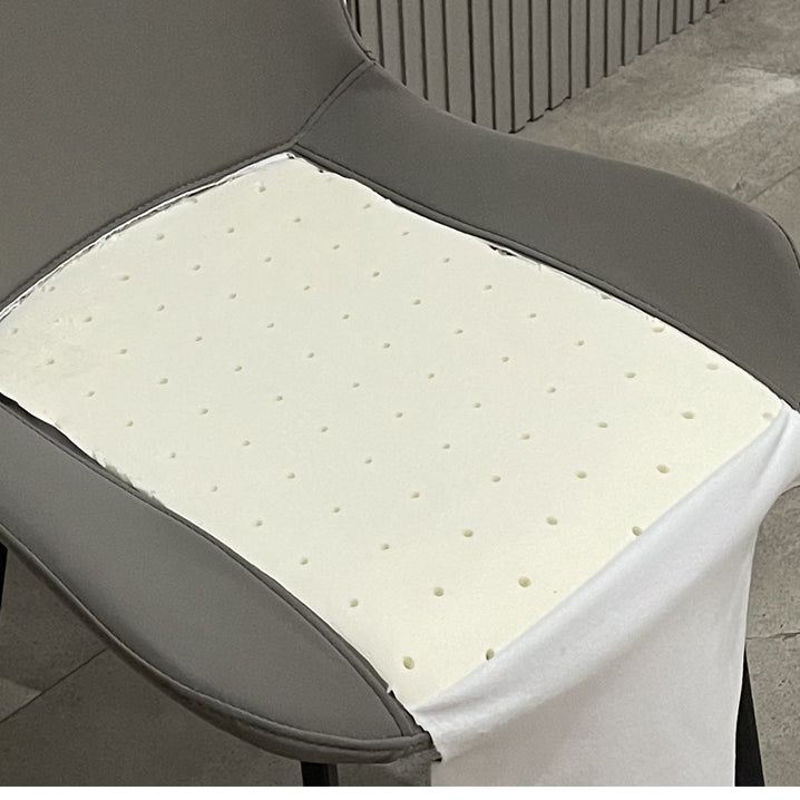 Solid Back Side Chair Contemporary Metal Indoor-Outdoor Chair