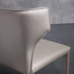 Wingback Side Chair Contemporary Leather Indoor-Outdoor Dining Chair