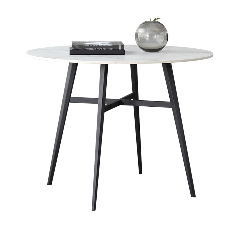 Set di mobili da pranzo contemporanei 1/2/3/5 pezzi e sedie da pranzo in pietra sinterizzate