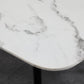Modern Rectangle Sintered Stone Table Set 1/2/4/5/7 Pieces Dining Set Clearhalo 'Dining Room Sets' 'Dining Tables & Seating' 'dining_room_set' 'furn' 'furn_dining_room_set' 'Furniture' 'Kitchen & Dining Furniture' 5807291