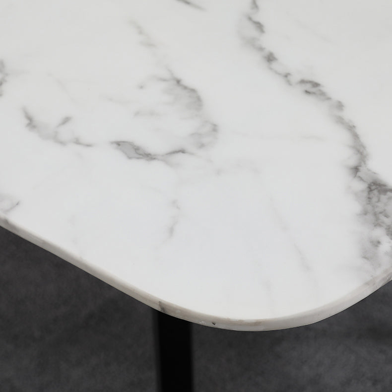 Modern Rectangle Sintered Stone Table Set 1/2/4/5/7 Pieces Dining Set Clearhalo 'Dining Room Sets' 'Dining Tables & Seating' 'dining_room_set' 'furn' 'furn_dining_room_set' 'Furniture' 'Kitchen & Dining Furniture' 5807291