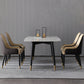 Modern Rectangle Sintered Stone Table Set 1/2/4/5/7 Pieces Dining Set Clearhalo 'Dining Room Sets' 'Dining Tables & Seating' 'dining_room_set' 'furn' 'furn_dining_room_set' 'Furniture' 'Kitchen & Dining Furniture' 5807295
