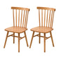 Modern Furniture Dining Set 1/2/4/5/6 Pcs Solid Wood Dining Table and Chairs 2 Brown Chairs Clearhalo 'Dining Room Sets' 'Dining Tables & Seating' 'dining_room_set' 'furn' 'furn_dining_room_set' 'Furniture' 'Kitchen & Dining Furniture' 5807306