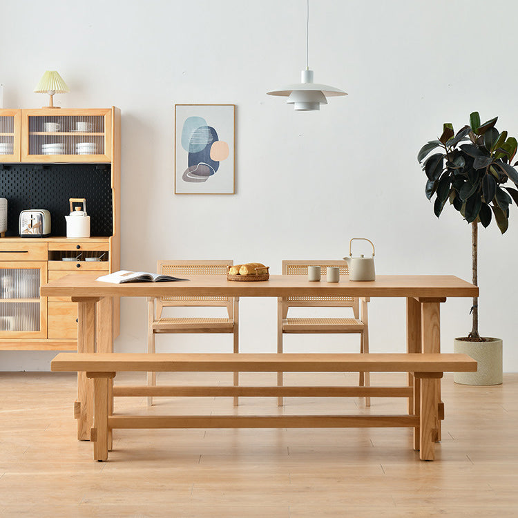 Modern Furniture Dining Set 1/2/4/5/6 Pcs Solid Wood Dining Table and Chairs Clearhalo 'Dining Room Sets' 'Dining Tables & Seating' 'dining_room_set' 'furn' 'furn_dining_room_set' 'Furniture' 'Kitchen & Dining Furniture' 5807315