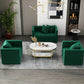 Glam 4 Legs Coffee Cocktail Table Slate Cocktail Table for Living Room Clearhalo 'Coffee & Accent Tables' 'Coffee Tables' 'coffee_tables' 'furn' 'furn_coffee_tables' 'Furniture' 'Living Room Furniture' 5808941