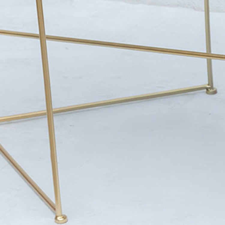 Modern X-Base Coffee Cocktail Table Glass Top Coffee Cocktail Table for Living Room Clearhalo 'Coffee & Accent Tables' 'Coffee Tables' 'coffee_tables' 'furn' 'furn_coffee_tables' 'Furniture' 'Living Room Furniture' 5809066