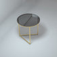 Modern X-Base Coffee Cocktail Table Glass Top Coffee Cocktail Table for Living Room 19.7"L x 19.7"W x 19.7"H Gold Clearhalo 'Coffee & Accent Tables' 'Coffee Tables' 'coffee_tables' 'furn' 'furn_coffee_tables' 'Furniture' 'Living Room Furniture' 5809072