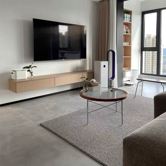 Modern Cross Legs Coffee Table Round Glass Top Coffee Cocktail Table for Living Room Clearhalo 'Coffee & Accent Tables' 'Coffee Tables' 'coffee_tables' 'furn' 'furn_coffee_tables' 'Furniture' 'Living Room Furniture' 5809098