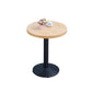 29.53" Tall Contemporary Style Coffee Cocktail Table Metal Pedestal Coffee Table Clearhalo 'Coffee & Accent Tables' 'Coffee Tables' 'coffee_tables' 'furn' 'furn_coffee_tables' 'Furniture' 'Living Room Furniture' 5809188
