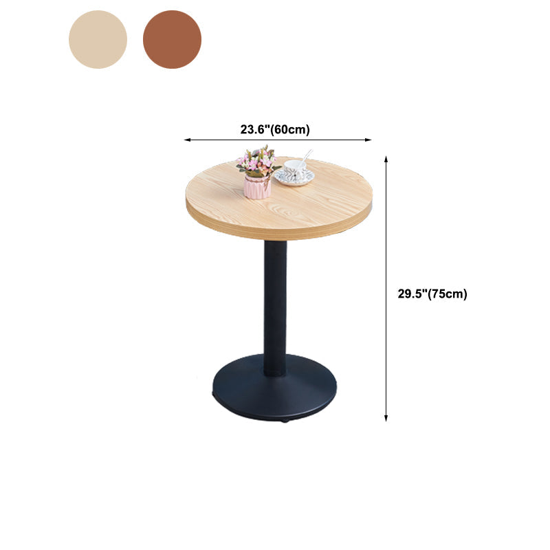 29.53" Tall Contemporary Style Coffee Cocktail Table Metal Pedestal Coffee Table Clearhalo 'Coffee & Accent Tables' 'Coffee Tables' 'coffee_tables' 'furn' 'furn_coffee_tables' 'Furniture' 'Living Room Furniture' 5809193