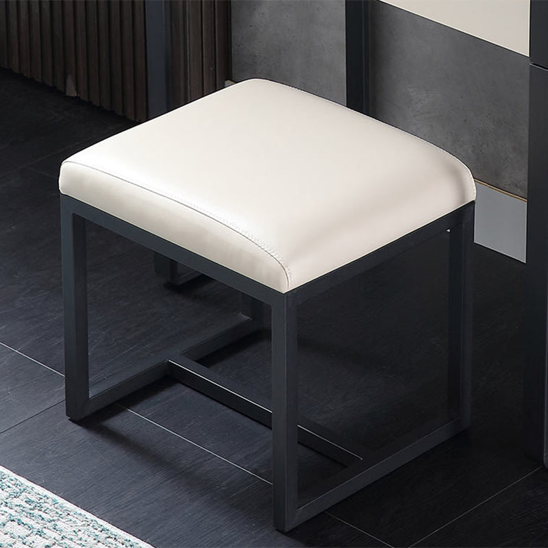 Consejo contemporáneo de tocador de piedra Tope Tope Tope con taburetes con taburetes