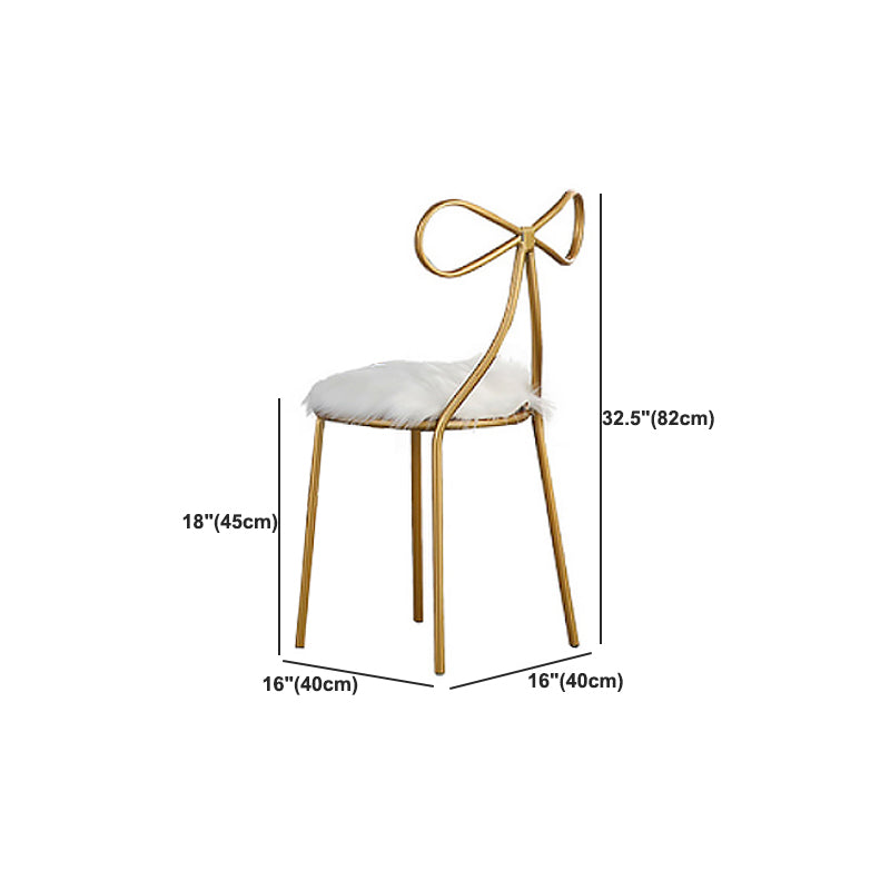 ホワイトバニティテーブルグラム33.07 "Hドレッシングテーブルとミラーとスツール