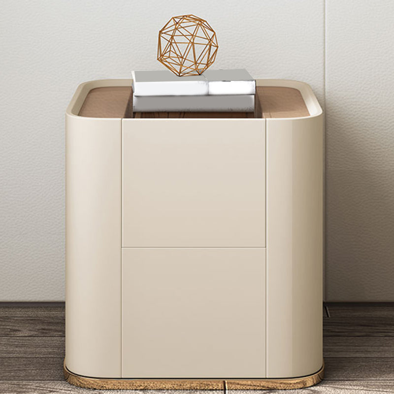 Mesa de maquillaje de tocador de vidrio con cajón, tocador glamoroso tocador