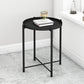 Round Metal Table Plate 4 Legs Base Tray Table Top Side Table
