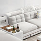 Velvet and Faux Leather Sloped Arms Modular Sectionals Sofa for Living Room Clearhalo 'furn' 'furn_sectionals' 'Furniture' 'Living Room Furniture' 'Sectionals' 5810829
