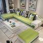 Contemporary L-Shape Modular Furniture Sectionals for Four People