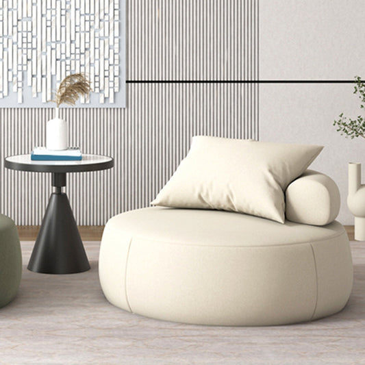 33.5 "/39.3"ベッドルーム用の幅の広い腕のない枕バックスリッパ椅子