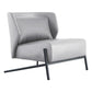 28.3"Wide Tight Back Armless Single Lounge Chair for Bedroom Light Gray Clearhalo 'Accent Chairs' 'accent_chairs' 'Chairs & Seating' 'furn' 'furn_accent_chairs' 'Furniture' 'Living Room Furniture' 5810968