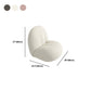 26"Wide Tight Back Armless Slipper Accent Chair in White / Pink / Grey Clearhalo 'Accent Chairs' 'accent_chairs' 'Chairs & Seating' 'furn' 'furn_accent_chairs' 'Furniture' 'Living Room Furniture' 5811018