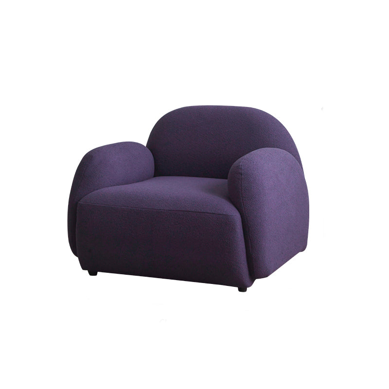 35.43"Wide Armchair, Tight Back Square Arms Single Sofa Chair