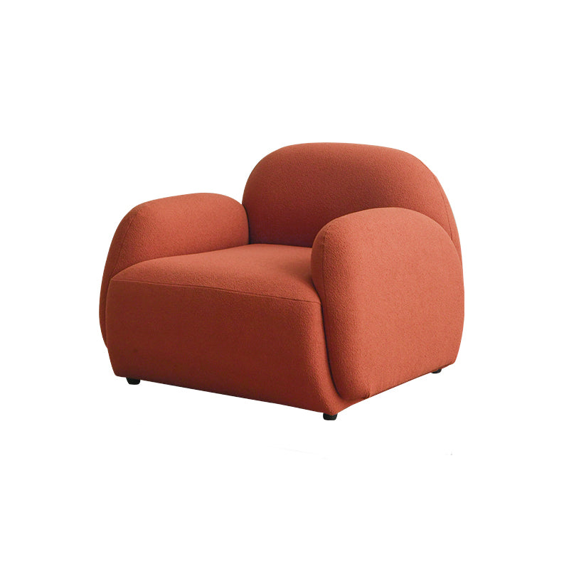 35.43"Wide Armchair, Tight Back Square Arms Single Sofa Chair