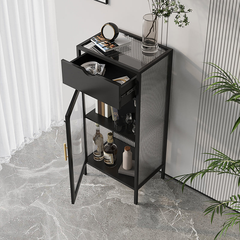 Contemporaneo 1 - Accento per la porta, mobile rettangolo con 1 cassetto