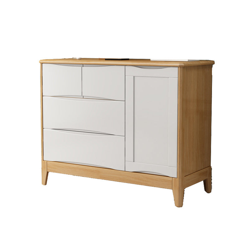 29.5"Tall 4 - Drawer Accent Cabinet, Wooden Rectangle Cabinet Clearhalo 'Cabinets & Chests' 'cabinets_chests' 'furn' 'furn_cabinets_chests' 'Furniture' 'Living Room Furniture' 5811144