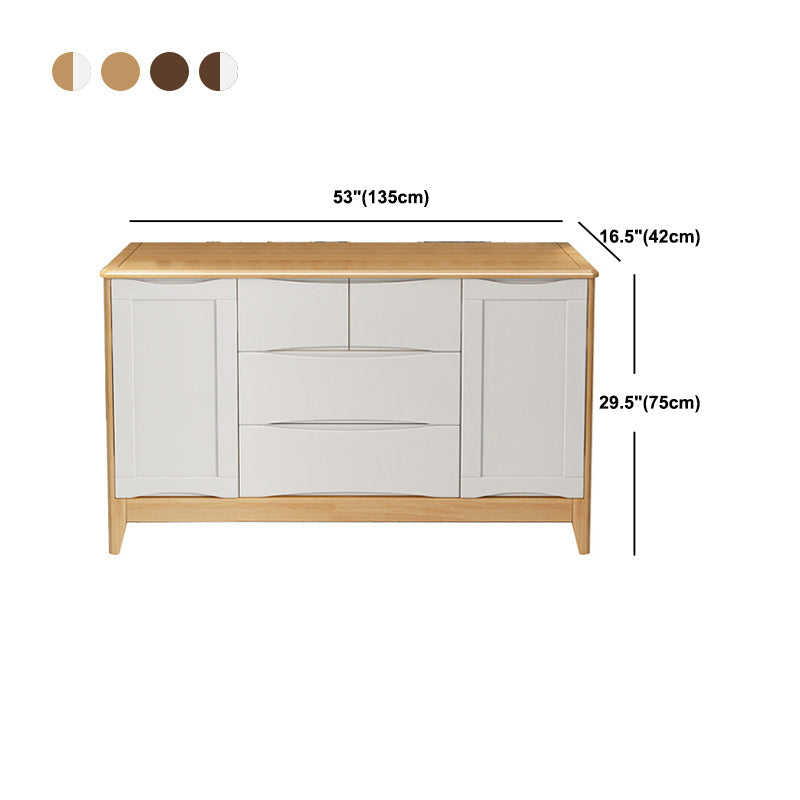 29.5"Tall 4 - Drawer Accent Cabinet, Wooden Rectangle Cabinet Clearhalo 'Cabinets & Chests' 'cabinets_chests' 'furn' 'furn_cabinets_chests' 'Furniture' 'Living Room Furniture' 5811151
