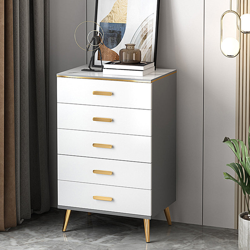 Modern Wood Accent Chest with Drawer 15.74" W,Water Resistant Grey 5 Clearhalo 'Cabinets & Chests' 'cabinets_chests' 'furn' 'furn_cabinets_chests' 'Furniture' 'Living Room Furniture' 5811288