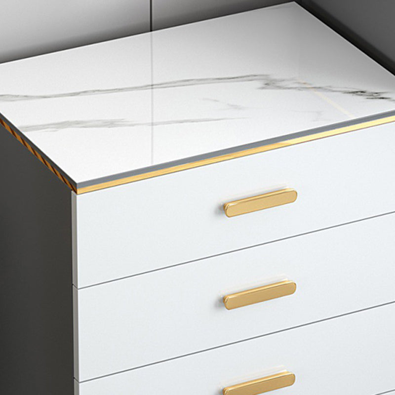 Modern Wood Accent Chest with Drawer 15.74" W,Water Resistant Clearhalo 'Cabinets & Chests' 'cabinets_chests' 'furn' 'furn_cabinets_chests' 'Furniture' 'Living Room Furniture' 5811290