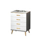 Modern Wood Accent Chest with Drawer 15.74" W,Water Resistant Clearhalo 'Cabinets & Chests' 'cabinets_chests' 'furn' 'furn_cabinets_chests' 'Furniture' 'Living Room Furniture' 5811294