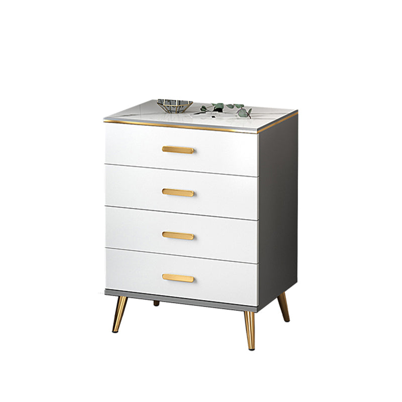 Modern Wood Accent Chest with Drawer 15.74" W,Water Resistant Clearhalo 'Cabinets & Chests' 'cabinets_chests' 'furn' 'furn_cabinets_chests' 'Furniture' 'Living Room Furniture' 5811294