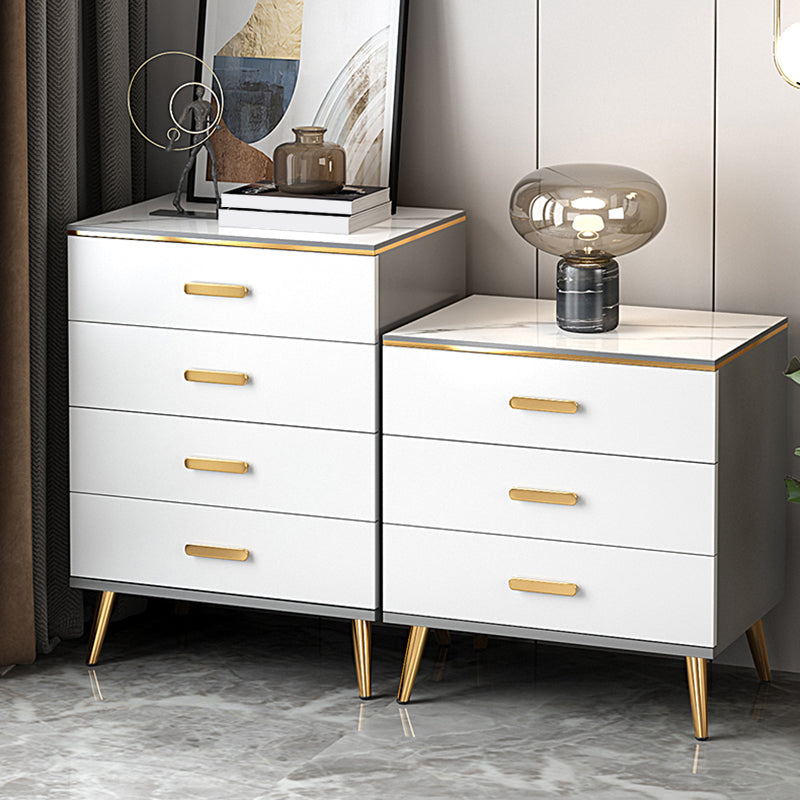 Modern Wood Accent Chest with Drawer 15.74" W,Water Resistant Clearhalo 'Cabinets & Chests' 'cabinets_chests' 'furn' 'furn_cabinets_chests' 'Furniture' 'Living Room Furniture' 5811297