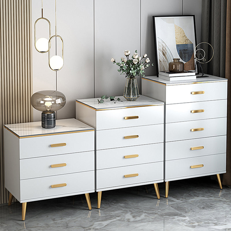 Modern Wood Accent Chest with Drawer 15.74" W,Water Resistant Clearhalo 'Cabinets & Chests' 'cabinets_chests' 'furn' 'furn_cabinets_chests' 'Furniture' 'Living Room Furniture' 5811299