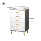Modern Wood Accent Chest with Drawer 15.74" W,Water Resistant Clearhalo 'Cabinets & Chests' 'cabinets_chests' 'furn' 'furn_cabinets_chests' 'Furniture' 'Living Room Furniture' 5811302
