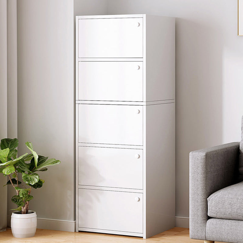 15,74 "L Armoire à accent moderne Armoire de rangement en bois avec étagères