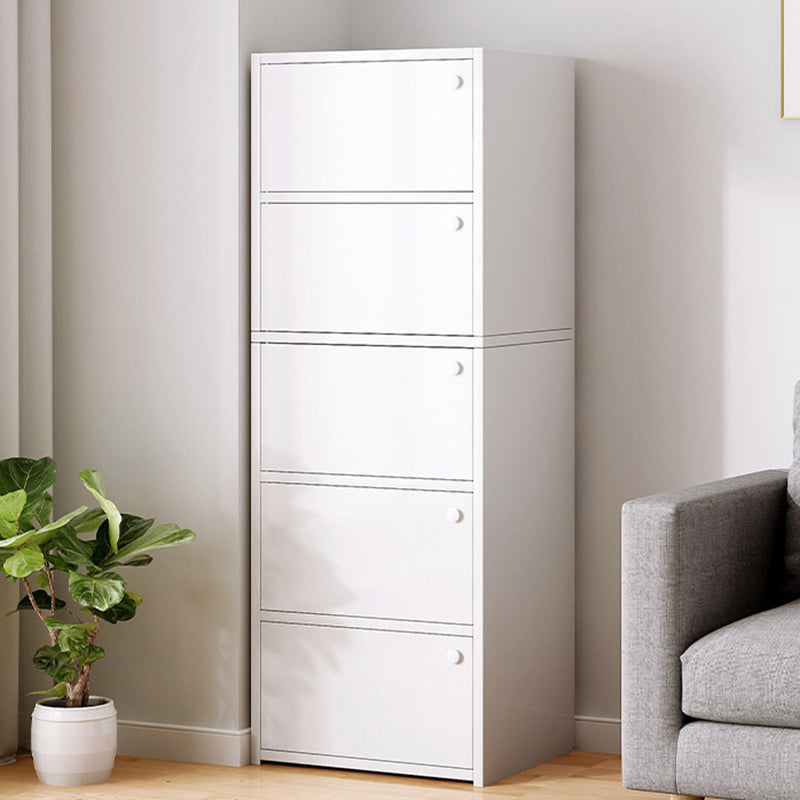 15,74 "L Armoire à accent moderne Armoire de rangement en bois avec étagères