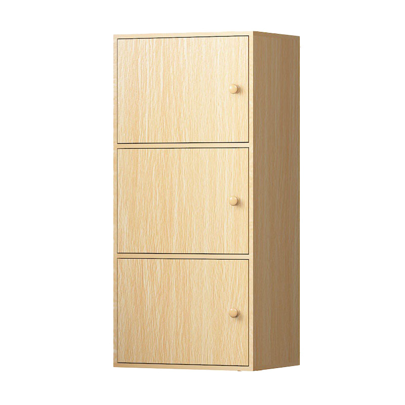Contemporary Rectangle Manufactured Wood An With Doors Accent Cabinet Natural 3 Clearhalo 'Cabinets & Chests' 'cabinets_chests' 'furn' 'furn_cabinets_chests' 'Furniture' 'Living Room Furniture' 5811405
