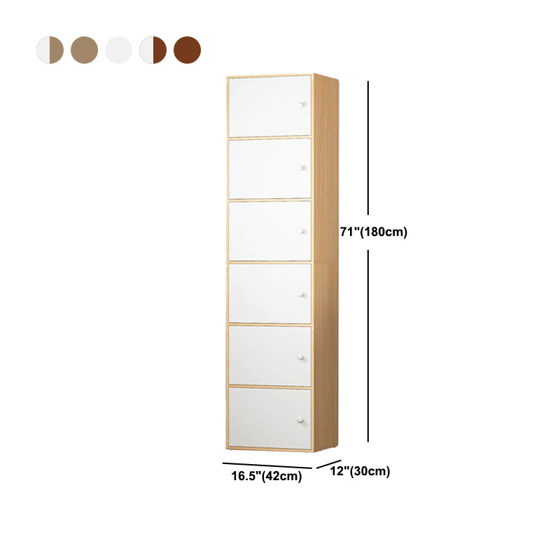 Contemporary Rectangle Manufactured Wood An With Doors Accent Cabinet Clearhalo 'Cabinets & Chests' 'cabinets_chests' 'furn' 'furn_cabinets_chests' 'Furniture' 'Living Room Furniture' 5811419