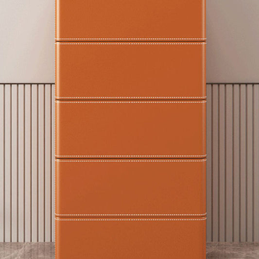 Moderne stijl Stone Buffet Sideboard 19.6 "L eetkamerbuffetserver in oranje