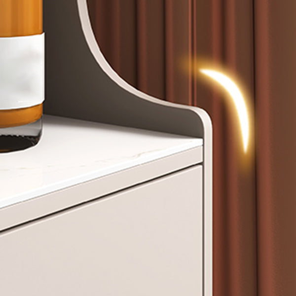 Gabinete parador de sala de estar Gamam Credenza con cajones y almacenamiento