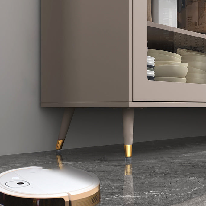 Gabinete parador de sala de estar Gamam Credenza con cajones y almacenamiento