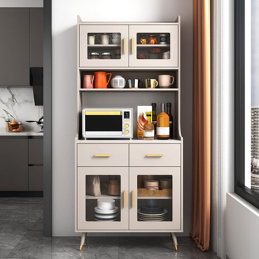 Houten woonkamer dressoir kast glam credenza met laden en opslag