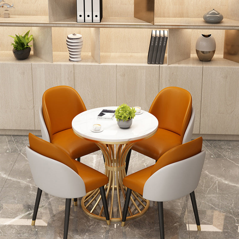 Tavolo da tavolo rotondo tradizionale di lusso tradizionale per casa