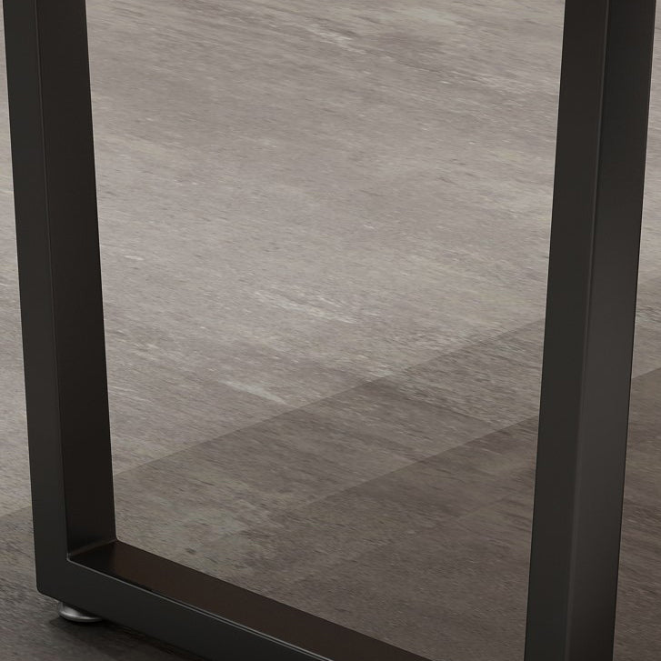 Tavolo da pranzo in stile industriale tavolo rettangolo in legno massiccio per sala da pranzo