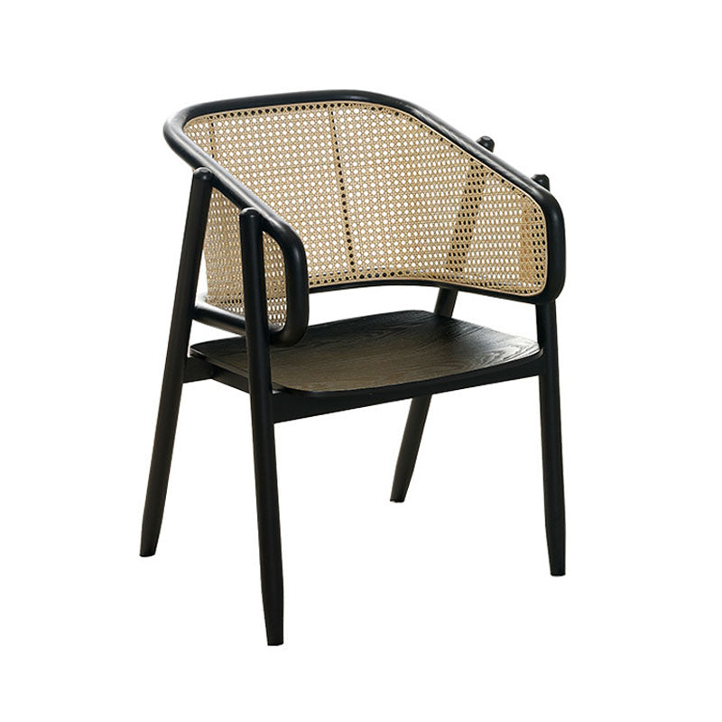 Traditionele stijlstoelen dineren houten armstoelen voor keuken